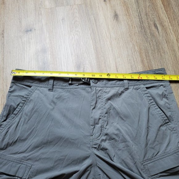 REI Mens Size 40" Cargo Shorts; Steel; Fishing Hiking Outdoors; 10" inseam - Picture 7 of 9
